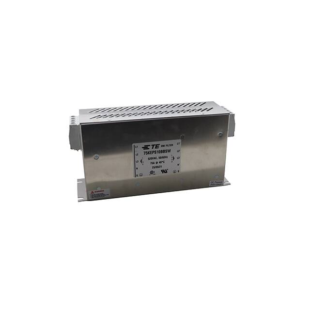 75KEPS10BBSW TE Connectivity Corcom Filters  Modules de filtrage de ligne électrique